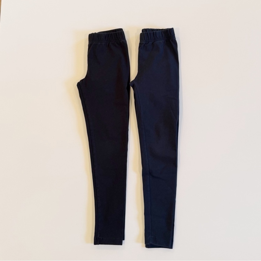 Lands’ End 6-7 Navy Leggings